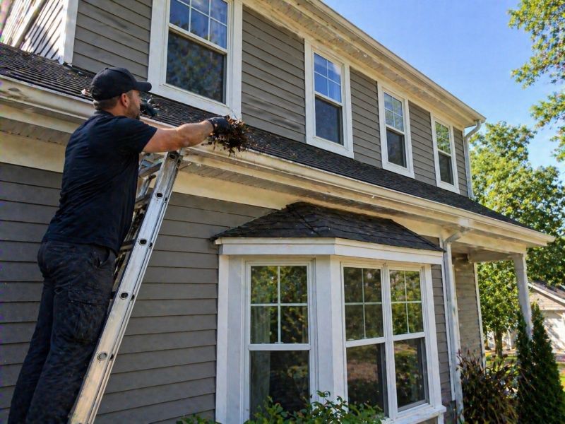 Clogged Gutter Clearing in Bergen County, NJ