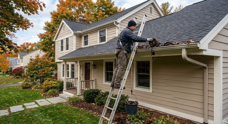 Downspout Blockage Removal in Frederick, MD