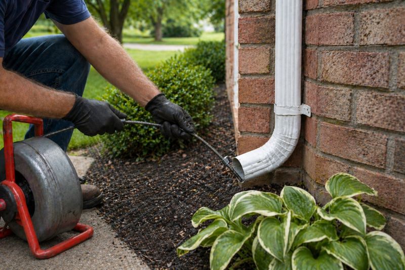 Downspout Snaking in Baltimore, MD