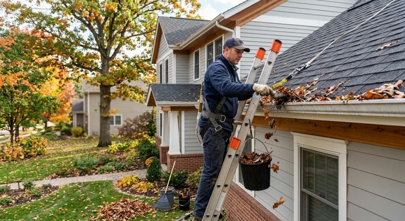 Rain Gutter Clearing in Baltimore, MD