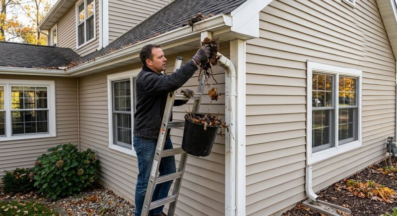 Downspout Snaking in Long Island, NY