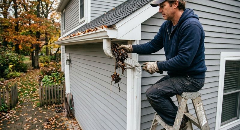 Gutter Downspout Unclogging in Arvada, CO