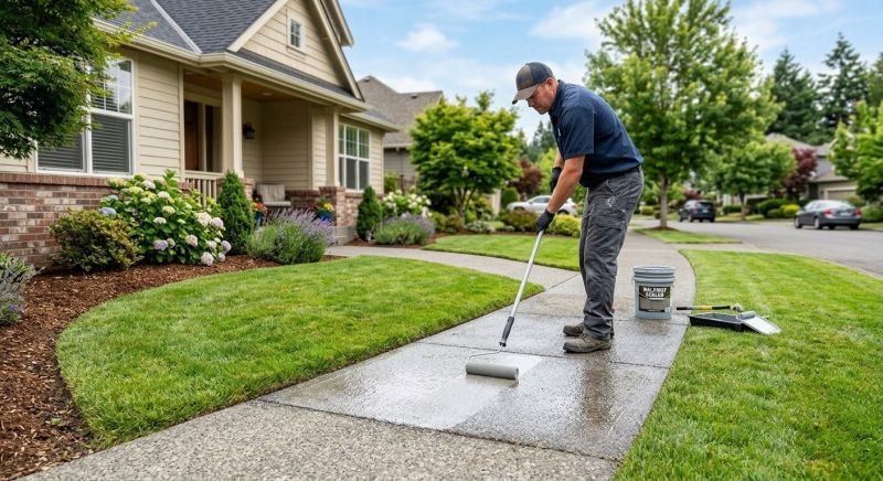 Walkway Sealing in Bellevue, WA